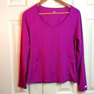 Alo Yoga Cool Fit Long Sleeve Shirt Sz L